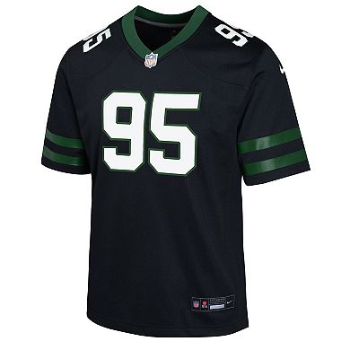 Youth Nike Quinnen Williams Legacy Black New York Jets Alternate Game Jersey