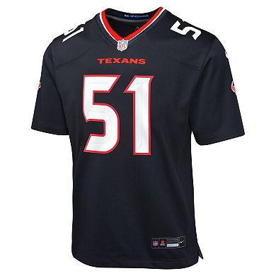 Youth Nike Will Anderson Jr. Navy Houston Texans Game Jersey