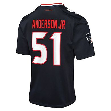 Youth Nike Will Anderson Jr. Navy Houston Texans Game Jersey