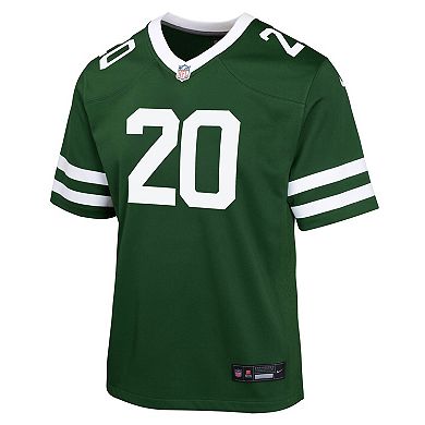 Youth Nike Breece Hall Legacy Green New York Jets Game Jersey