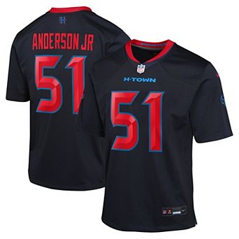Youth Nike Will Anderson Jr. Navy Houston Texans Game Jersey