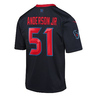 Youth Nike Will Anderson Jr. Navy Houston Texans Game Jersey