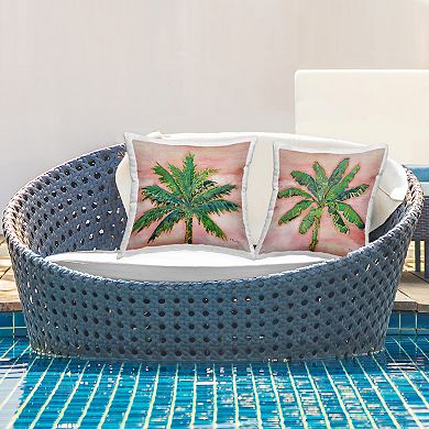 Stupell Home Decor Striped Beach Umbrella Throw Pillow