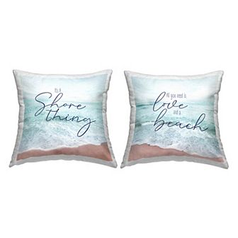 Stupell Home Decor Rustic Cabin Oars Throw Pillow