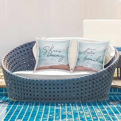 Stupell Home Decor Rustic Cabin Oars Throw Pillow