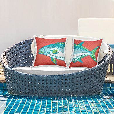 Stupell Home Decor Bike & Van on Shore Throw Pillow