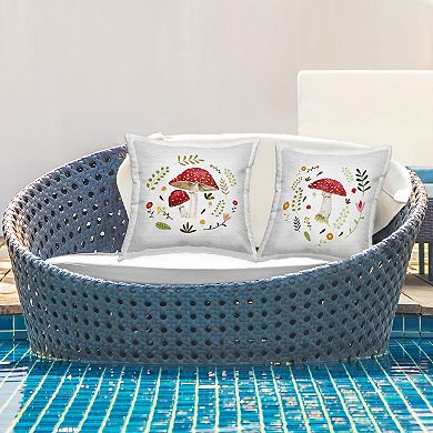 Stupell Home Decor Blue Jump in Lake Throw Pillow