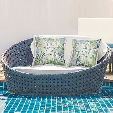 Stupell Home Decor Glam Detail Conch Throw Pillow