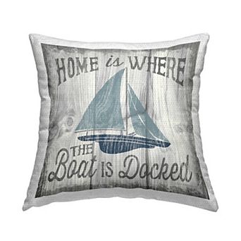 Stupell Home Decor Just Add Water Phrase Throw Pillow