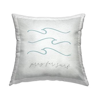 Stupell Home Decor Tropical Palms Sunrise Throw Pillow