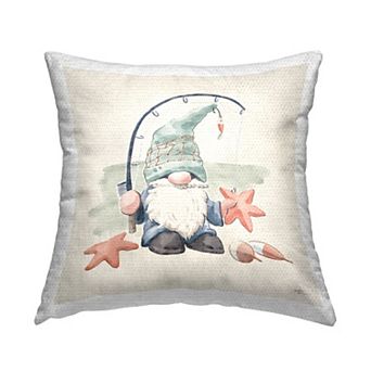 Stupell Home Decor Rustic Animals Canoe Throw Pillow