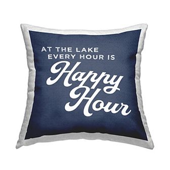 Stupell Home Decor Ocean Where I Belong Throw Pillow