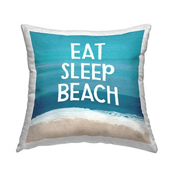 Stupell Home Decor Blue Tsunami Wave Throw Pillow