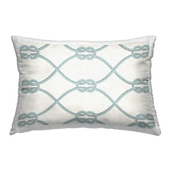 Stupell Home Decor Striped Drift Away Phrase Throw Pillow