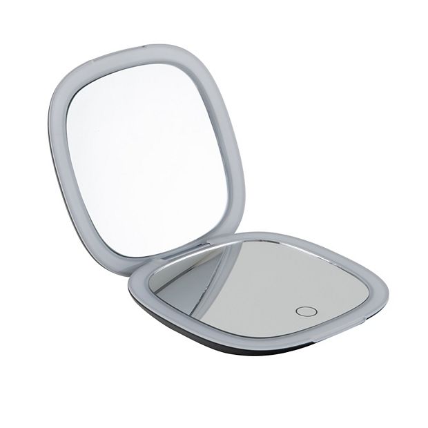MakeupCompactmirrorwithLEDLIGHT\( ˆ ˆ )/ GloTech Compact LED Mirror
