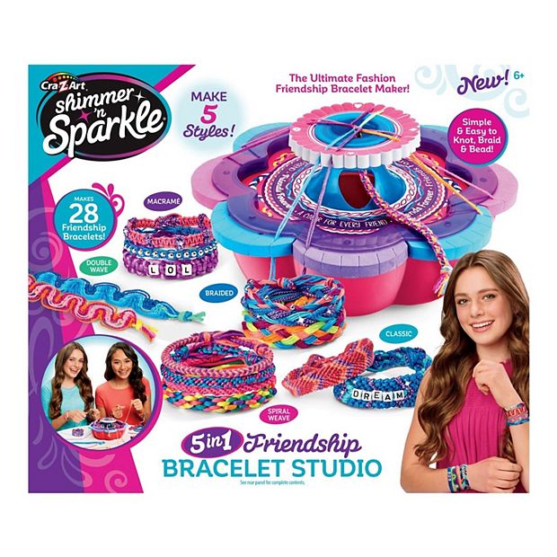 Cra-Z-Art Shimmer and Sparkle Ultimate Friendship Bracelet Maker