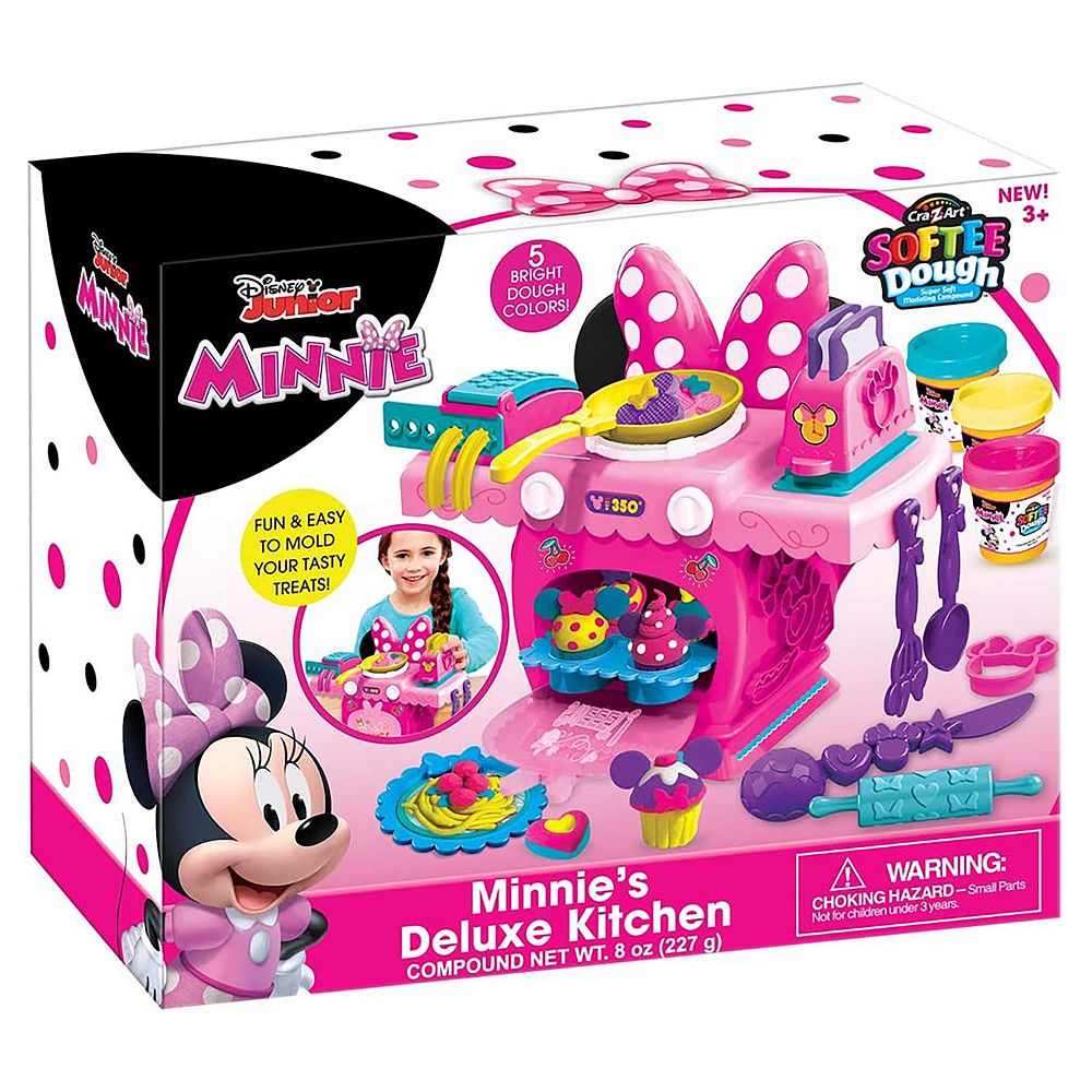 Disney's Minnie Mouse Cra-Z-Art Softee Dough Deluxe Kitchen