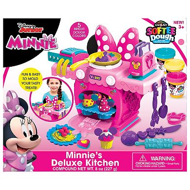 Disney's Minnie Mouse Cra-Z-Art Softee Dough Deluxe Kitchen Play Set