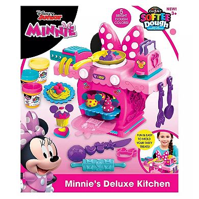 Disney's Minnie Mouse Cra-Z-Art Softee Dough Deluxe Kitchen Play Set