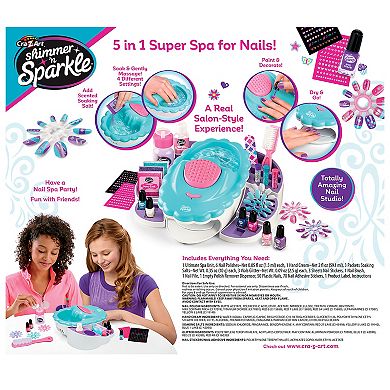 Cra-Z-Art Shimmer 'N Sparkle The Real Ultimate Nail Spa
