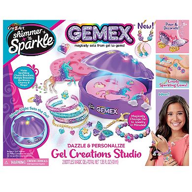 Cra-Z-Art Shimmer ‘n Sparkle Gemex Gel Creations Studio