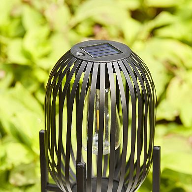 Glitzhome Slim Outdoor Lantern With Stand