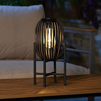 Glitzhome Slim Outdoor Lantern With Stand