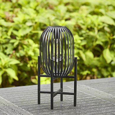 Glitzhome Slim Outdoor Lantern With Stand