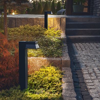 Glitzhome 6 Packs Waterproof Solar Ground Lights