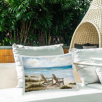 Stupell Home Decor View For Two Scenery Throw Pillow