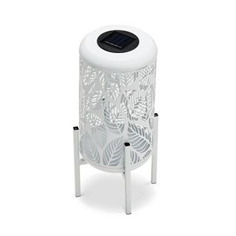 Glitzhome Outdoor Solar Lantern Waterproof With Stand