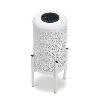 Glitzhome Outdoor Solar Lantern Waterproof With Stand