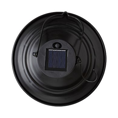 Glitzhome Wire Solar Powered Outdoor Hanging Lantern