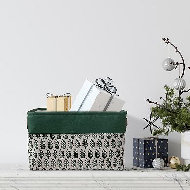 Printed Fabric Basket