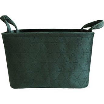 Decorative Decor Co Quilted Velvet Basket