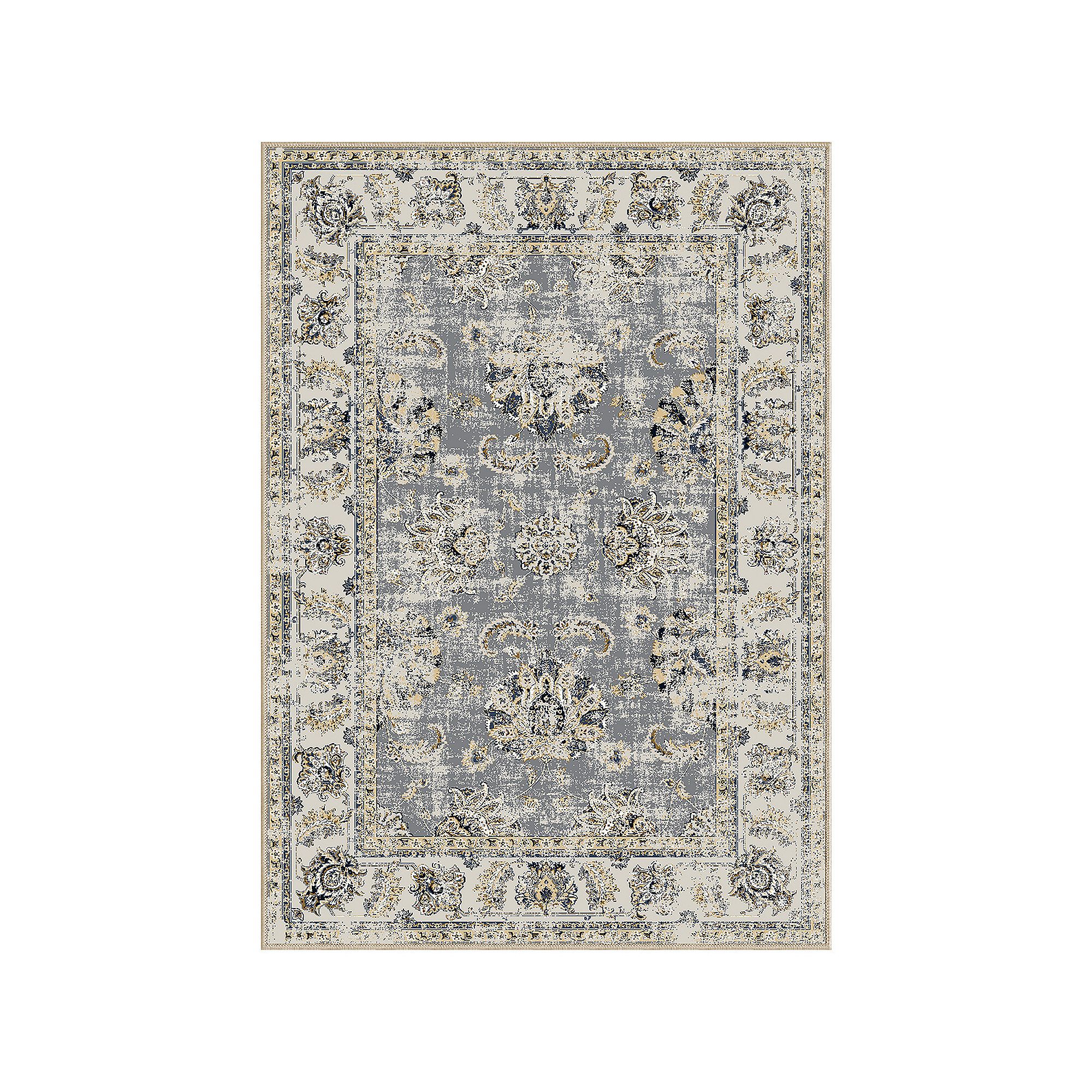 GelPro NeverMove Charlotte Dusty Rug, Dusty Gray