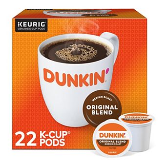 Keurig Dunkin' Original Blend 22-Count Single Serve K-Cup Pods