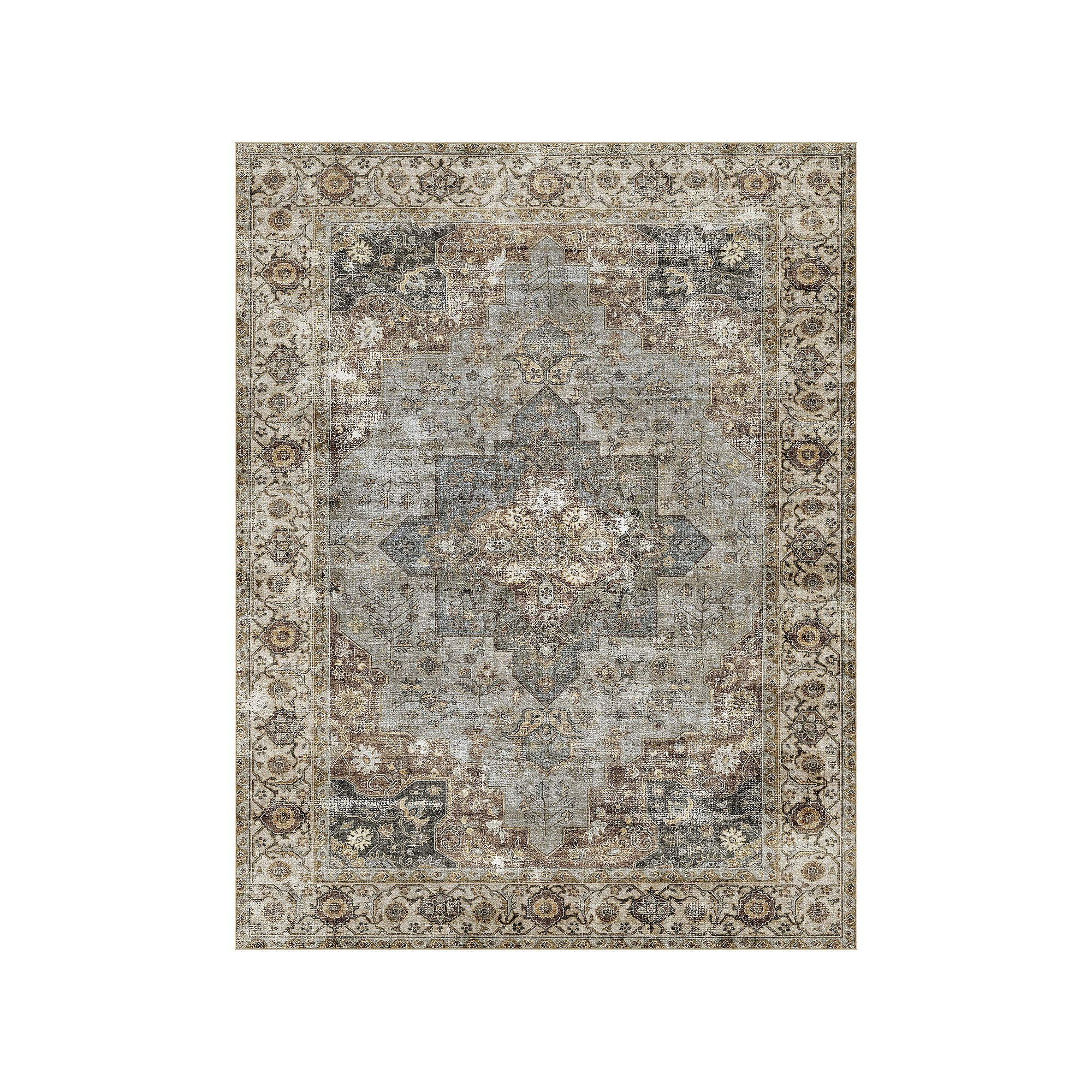 GelPro NeverMove Krista Rug, Earthen Haze