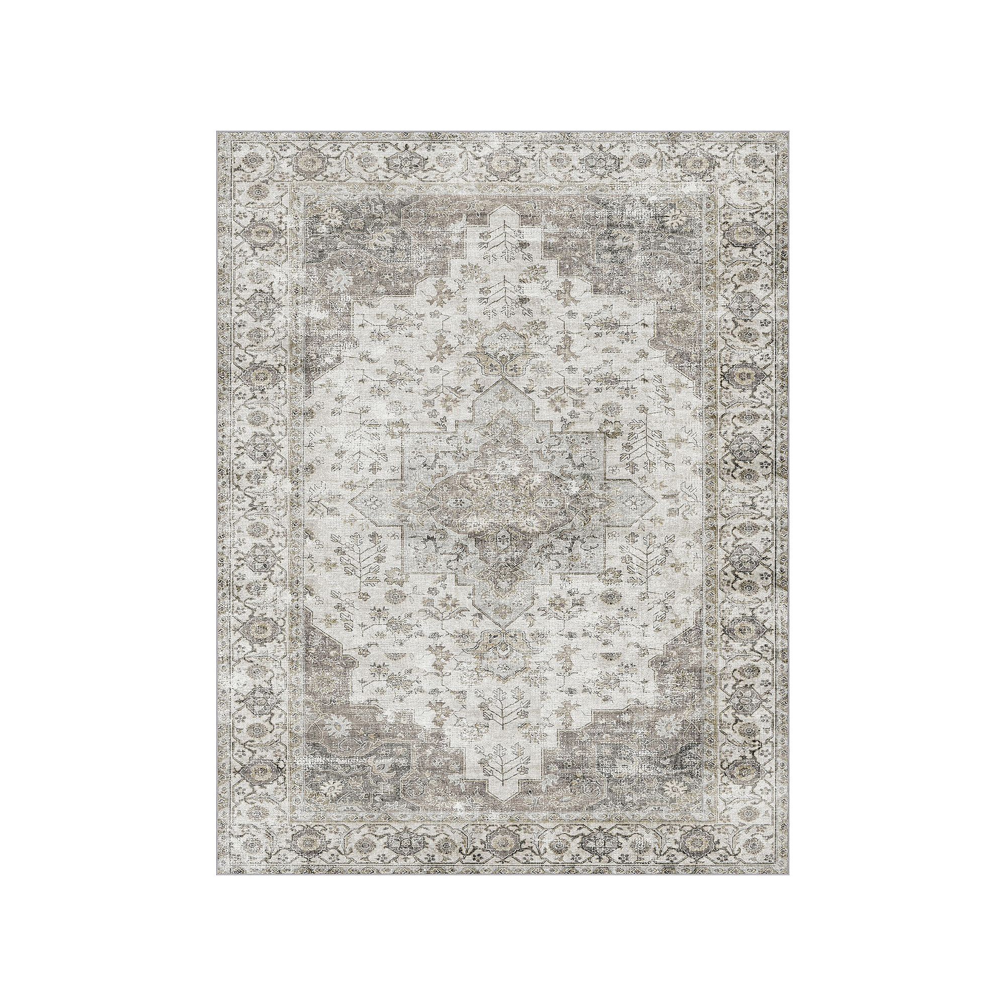 GelPro NeverMove Krista Rug, Weathered Gray