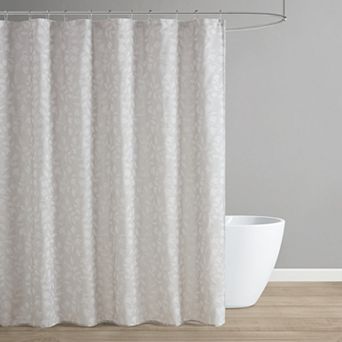 Martha Stewart Jenine Woven Shower Curtain