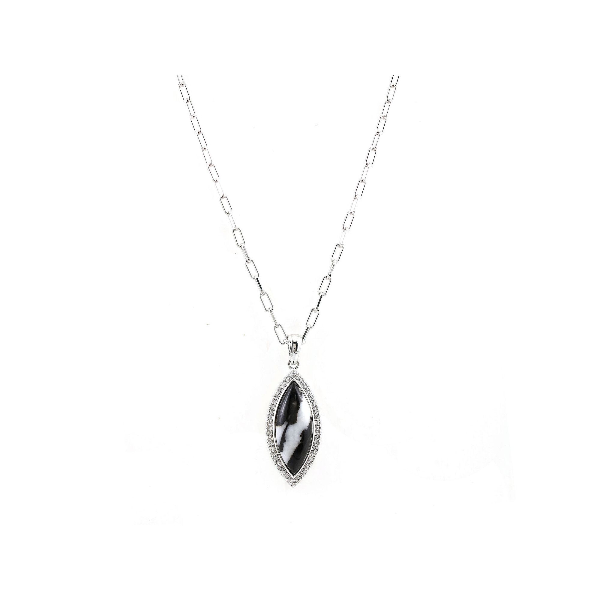 Gemistry Sterling Silver Gemstone Pendant Necklace, Womens, Size: 18, W