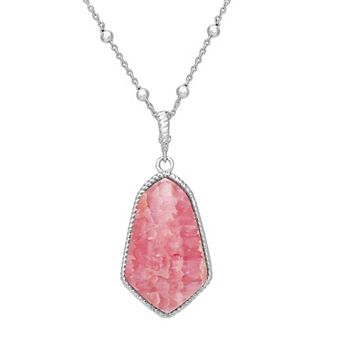 Gemistry Sterling Silver Gemstone Pendant Necklace