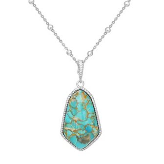 Gemistry Sterling Silver Gemstone Pendant Necklace