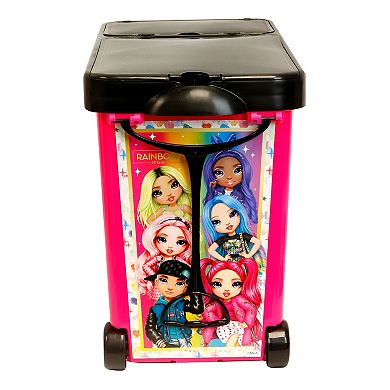 Tara Toys Rainbow High: Store It All Wheeled Doll Storage & Carrying Case