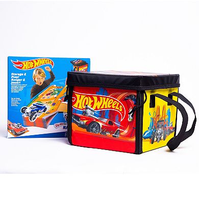 Tara Toy: ZipBin Hot Wheels Racetrack Playmat & Car Ramp
