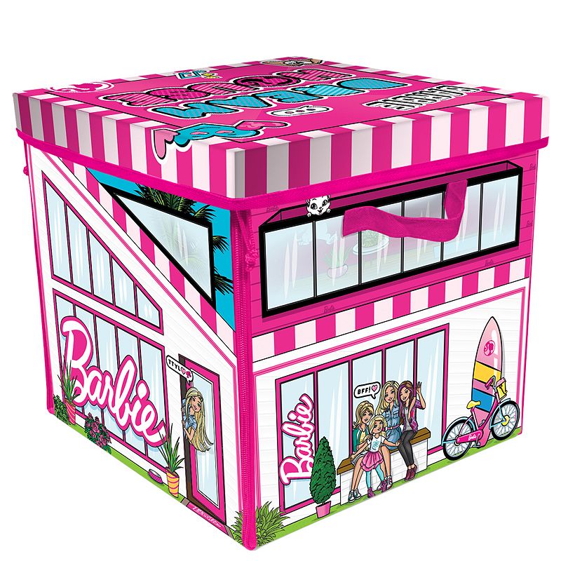 UPC 878119001863 product image for Tara Toy: ZipBin Barbie Dreamhouse Toy Box, Multi | upcitemdb.com