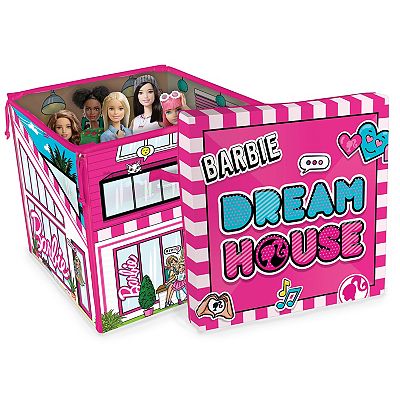 Tara Toy: ZipBin Barbie Dreamhouse Toy Box
