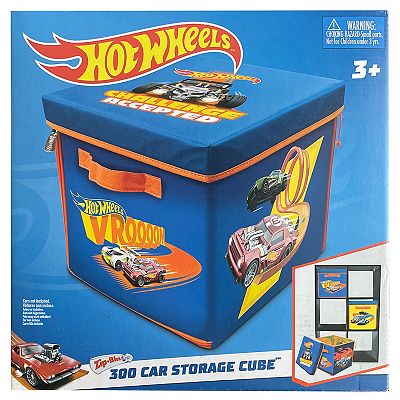 Tara Toy: ZipBin Hot Wheels 300 Car Storage Cube