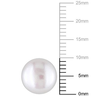 Stella Grace 10k Gold Freshwater Cultured Pearl Stud Earrings