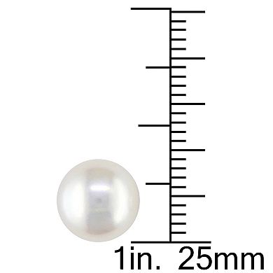 Stella Grace 14k Gold Freshwater Cultured Pearl Stud Earrings